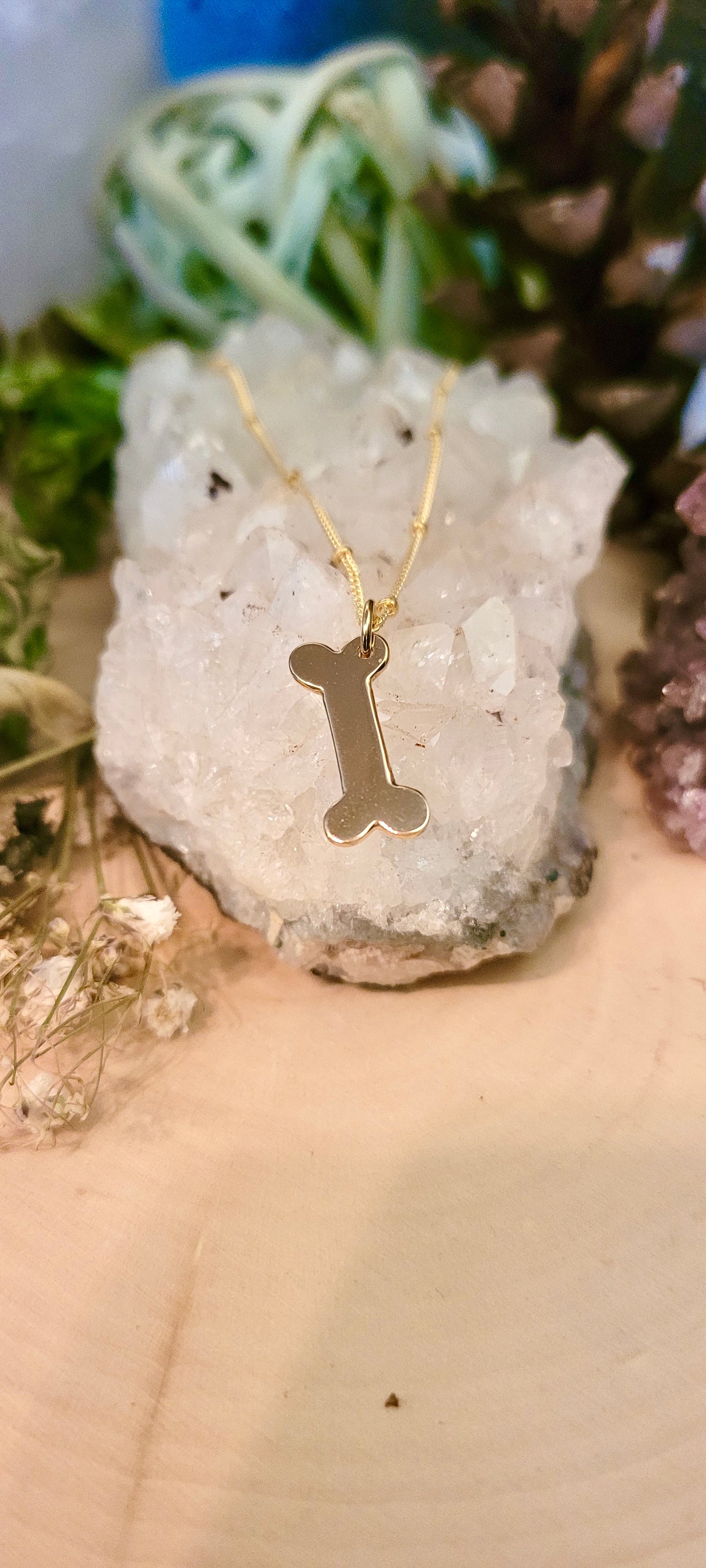 Dogbone (gold) Necklace