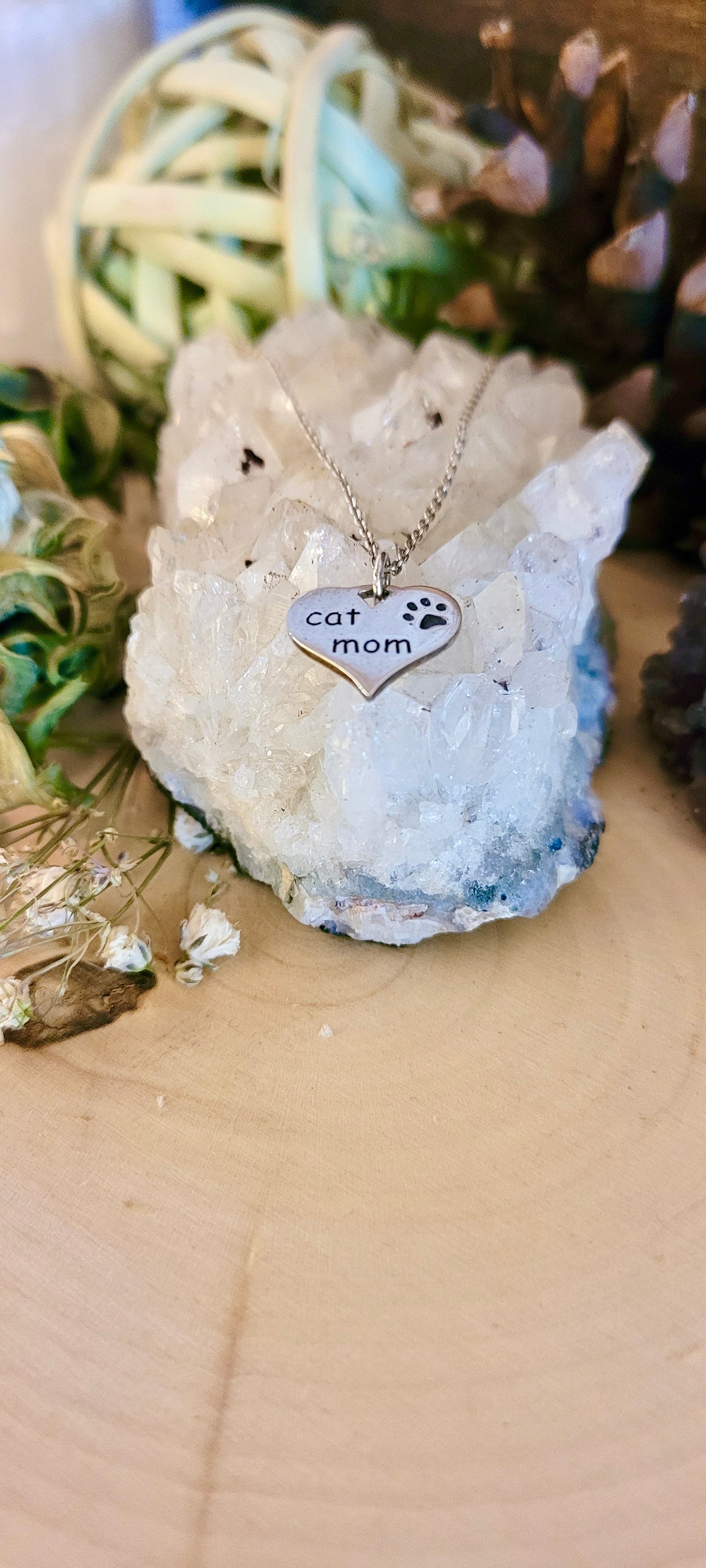 Cat Mom Necklace