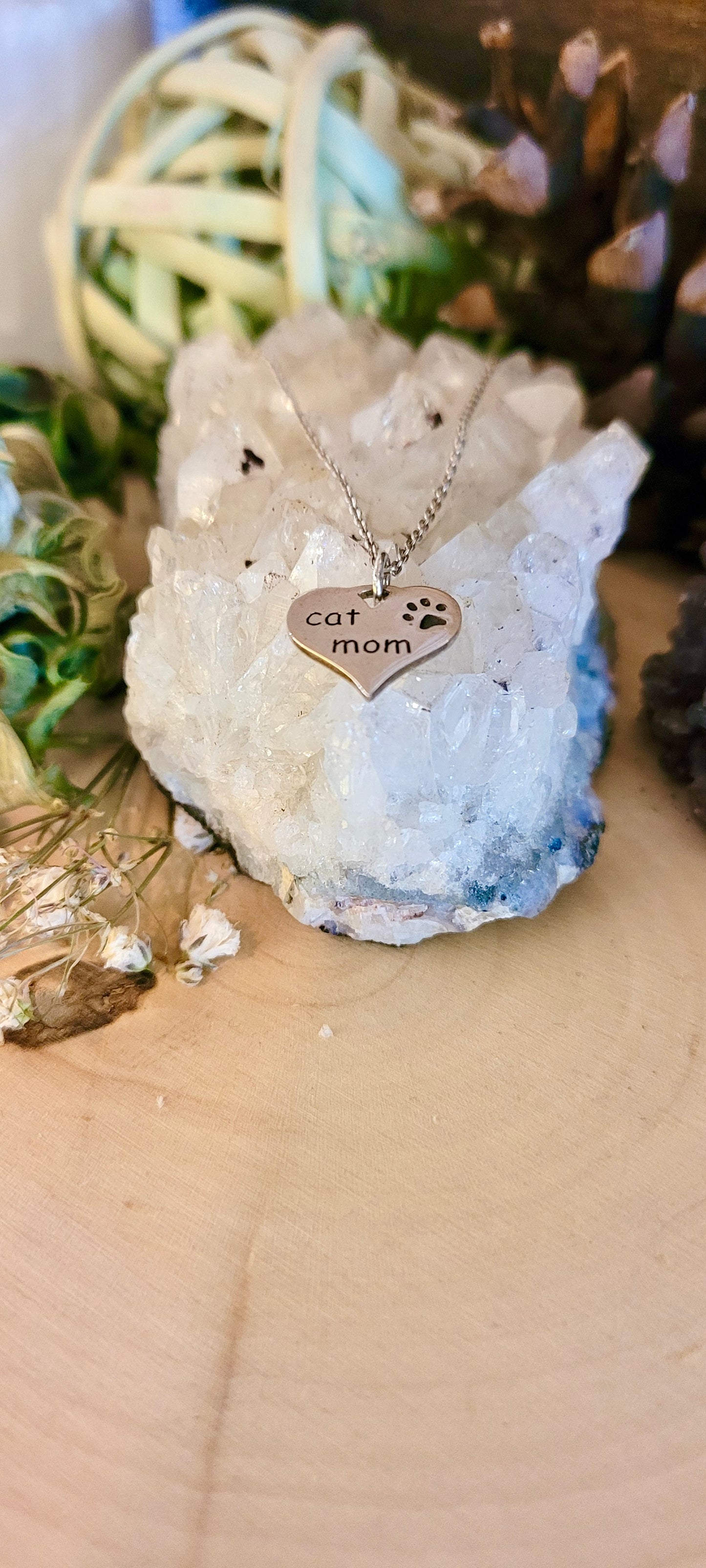 Cat Mom Necklace