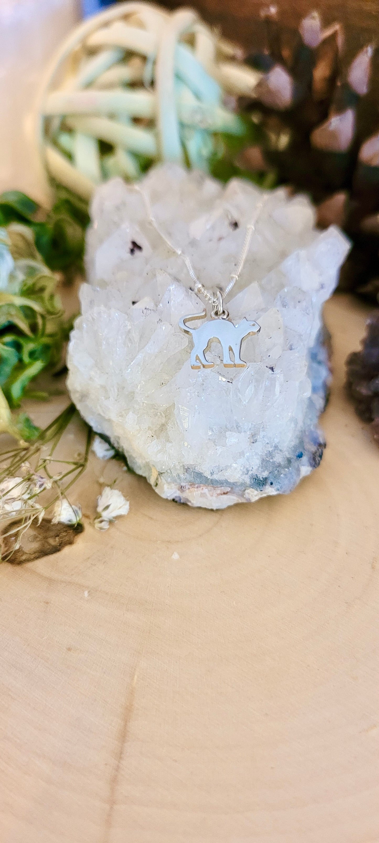Black Cat Necklace