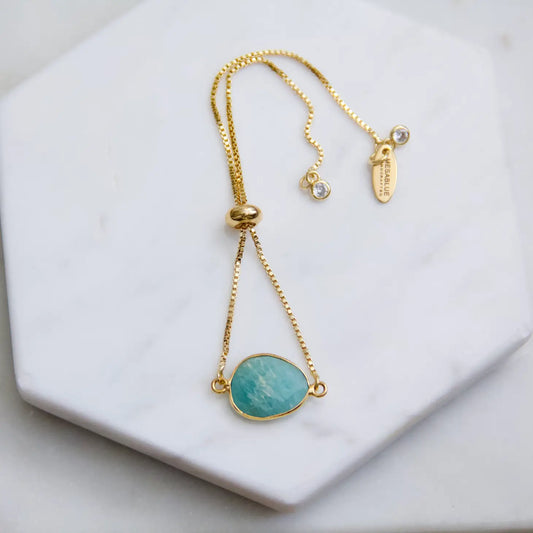 Amazonite Adjustable Bracelet