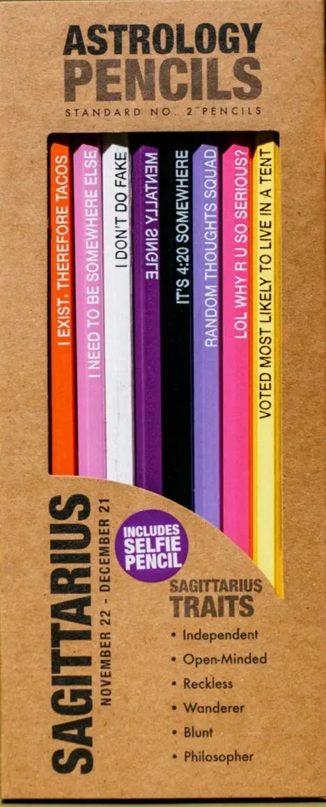 Astrology Pencils - Sagittarius