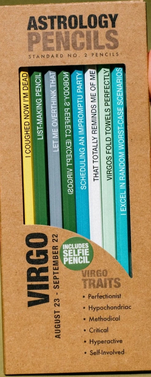 Astrology Pencils - Virgo