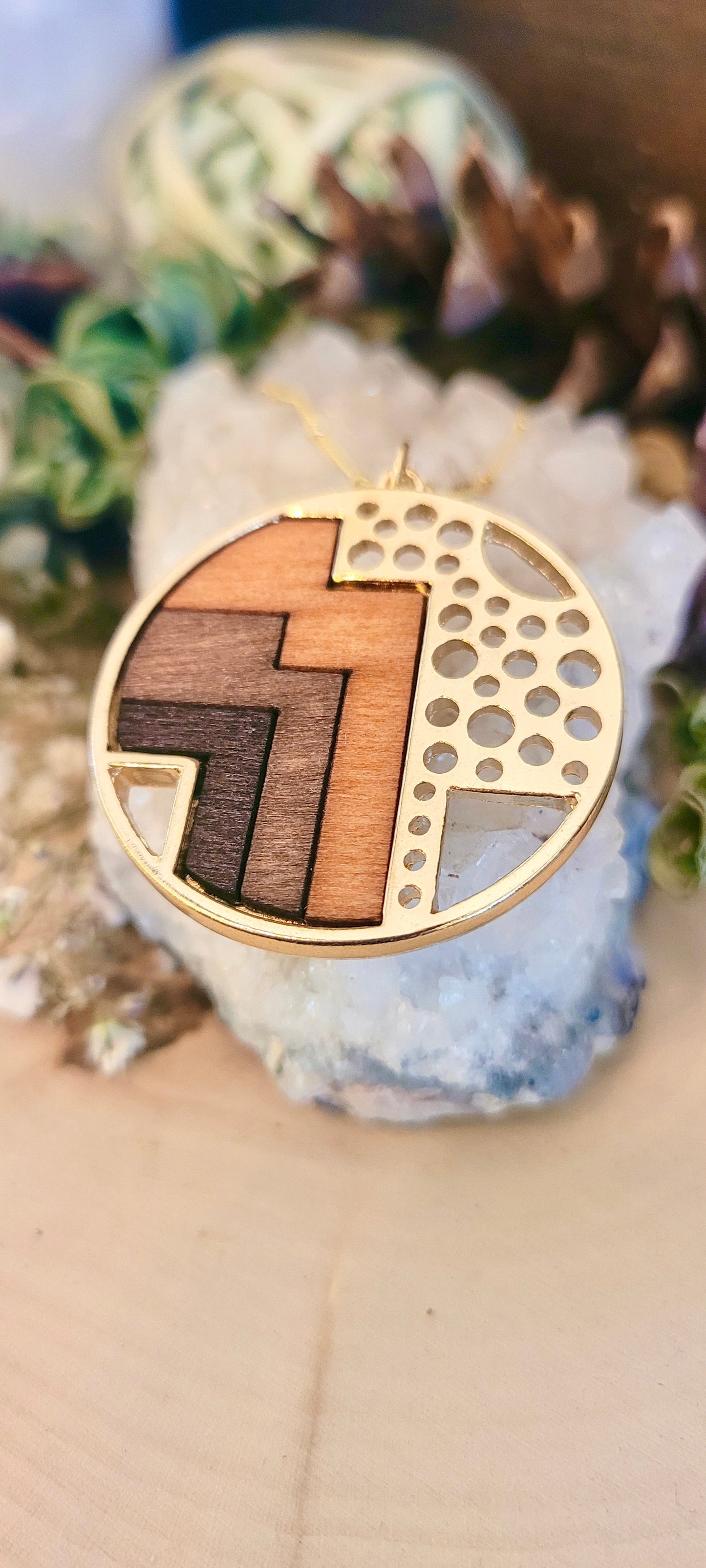 Wooden Necklace Collection - Aura