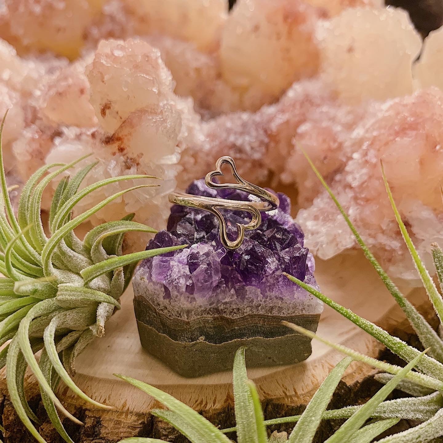 Double Heart Ring