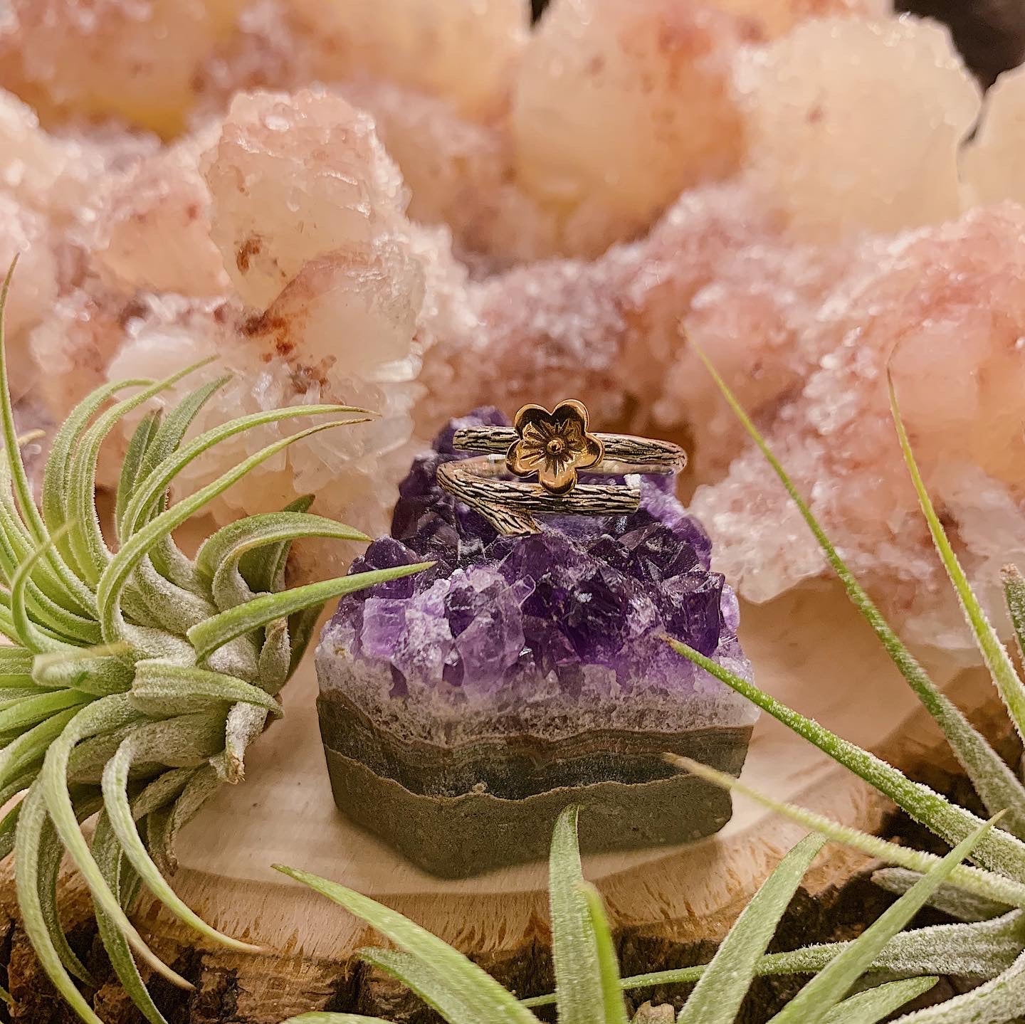 Cherry Blossom w/ Branch Ring