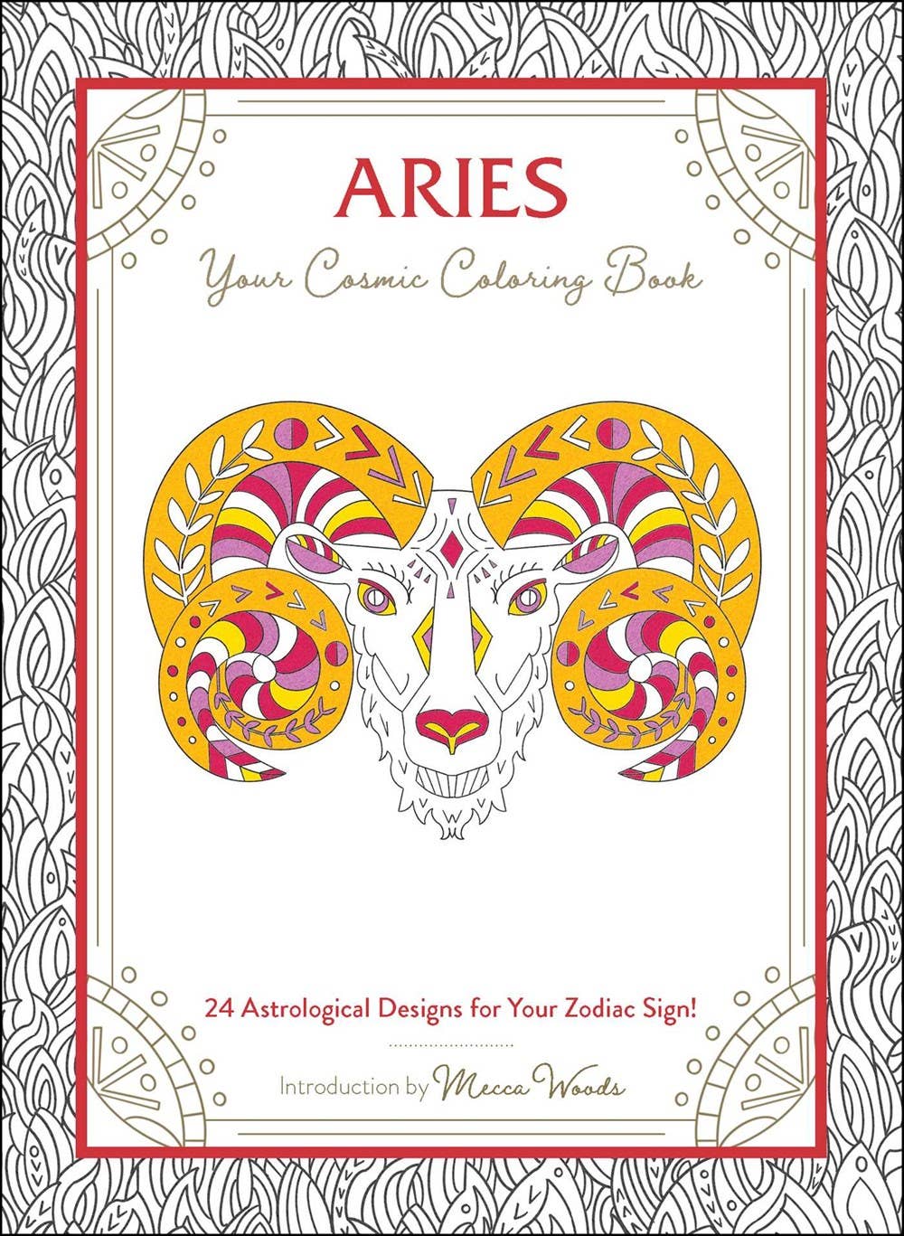 Aries Cosmic Coloring Book