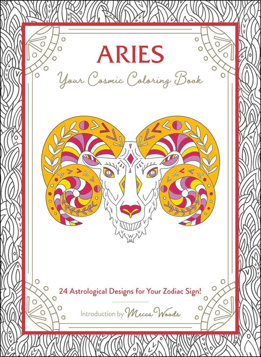 Aries Cosmic Coloring Book