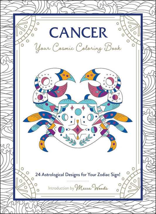 Cancer Cosmic Coloring Book