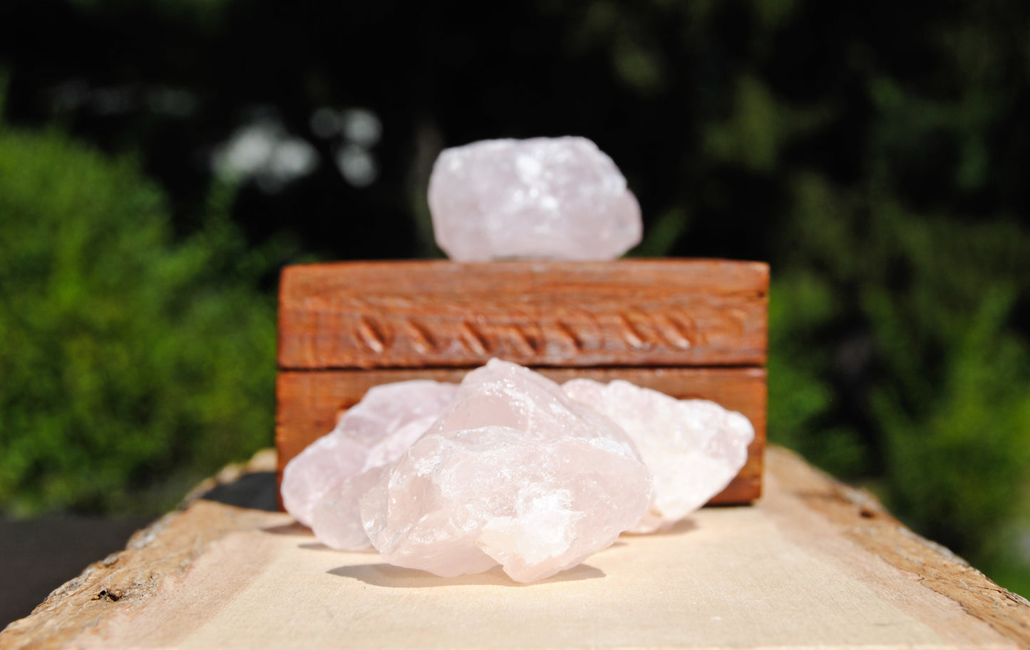 Raw Rose Quartz