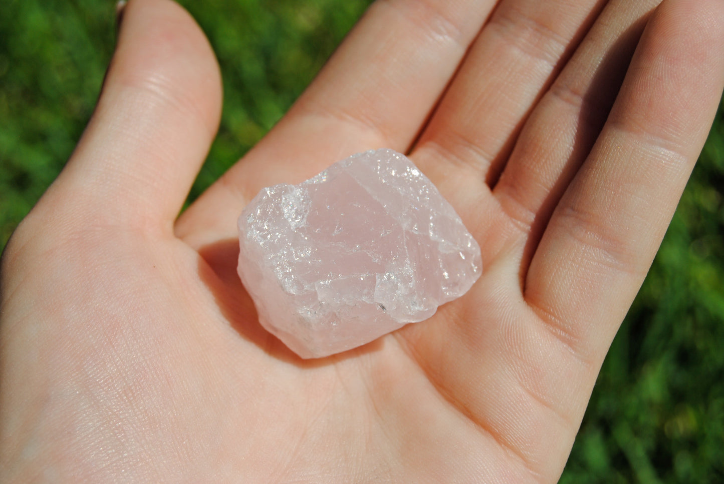 Raw Rose Quartz