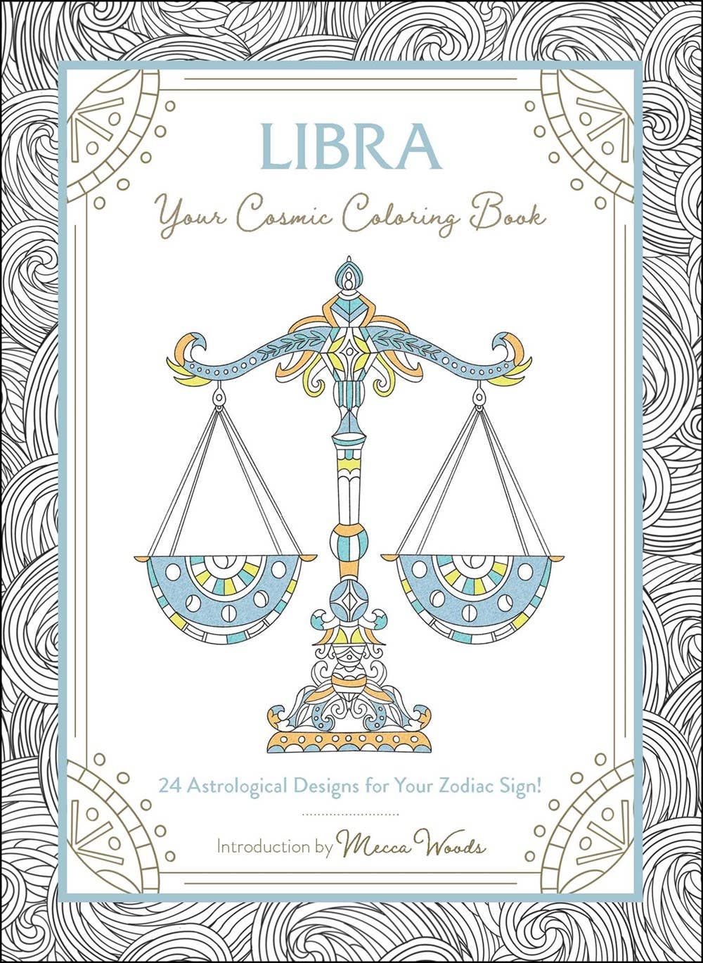 Libra Cosmic Coloring Book