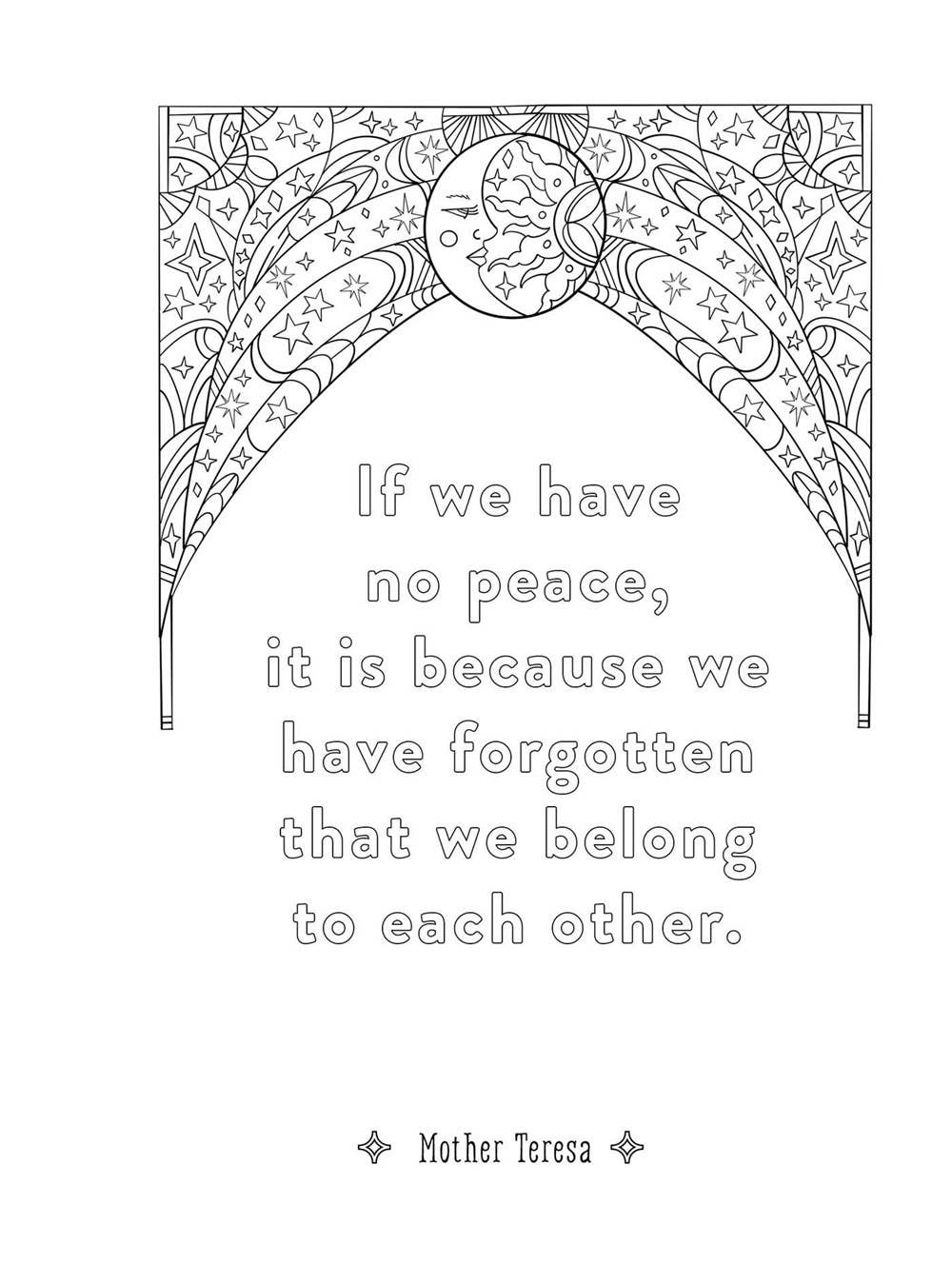 Libra Cosmic Coloring Book