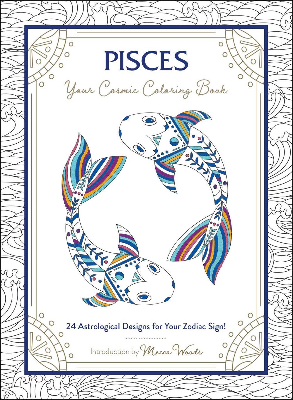 Pisces Cosmic Coloring Book