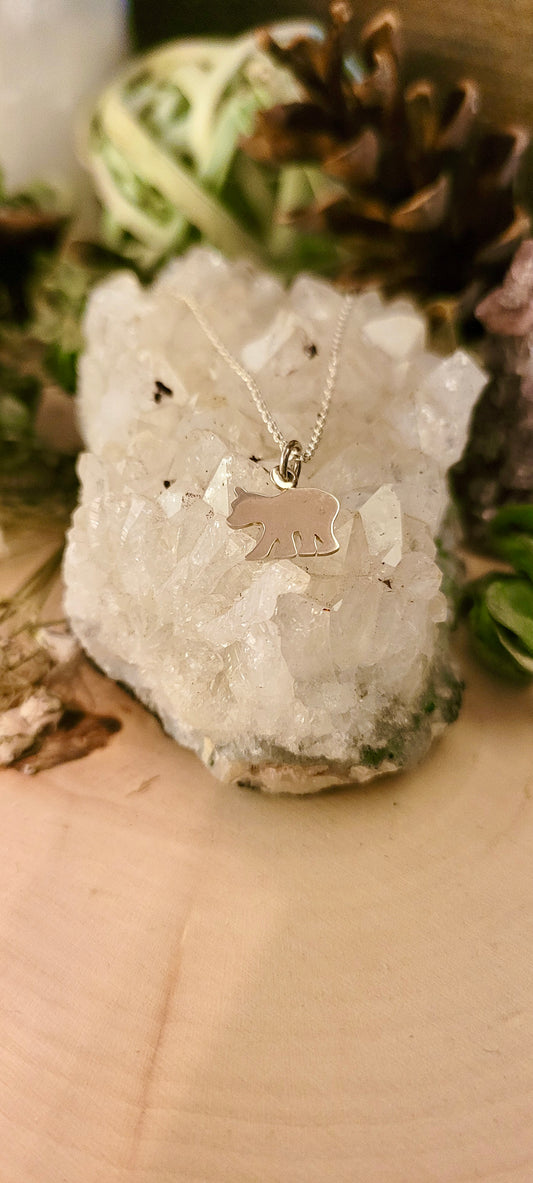 Baby Bear Necklace