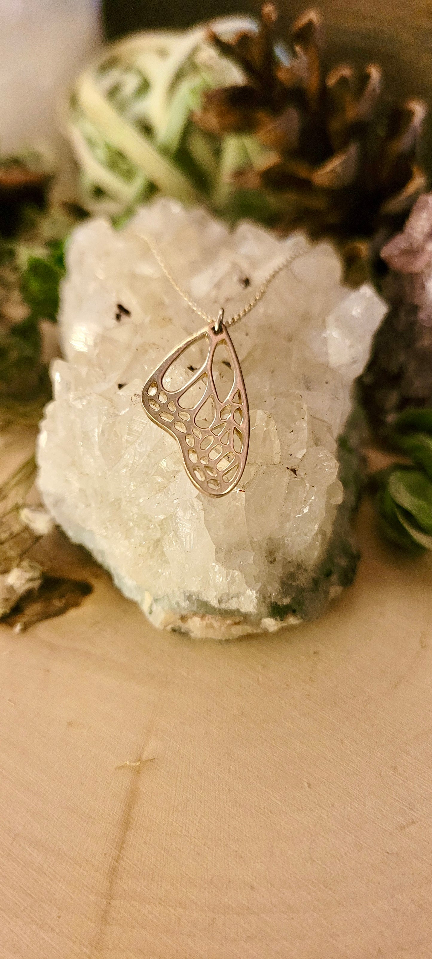 Butterfly Wing Necklace