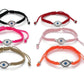 Macrome Evil Eye Enamel Pull Bracelet