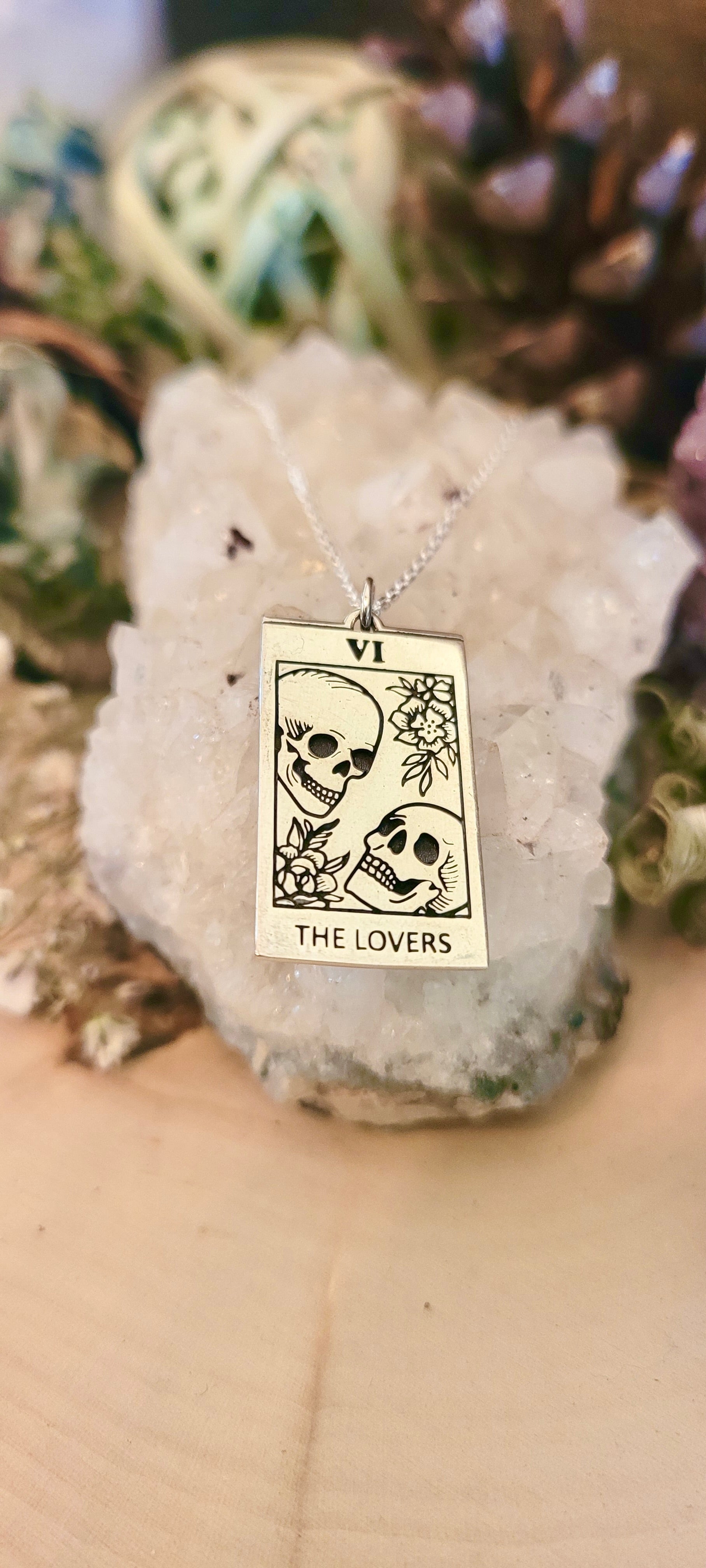 Tarot Necklace Collection - The Lovers