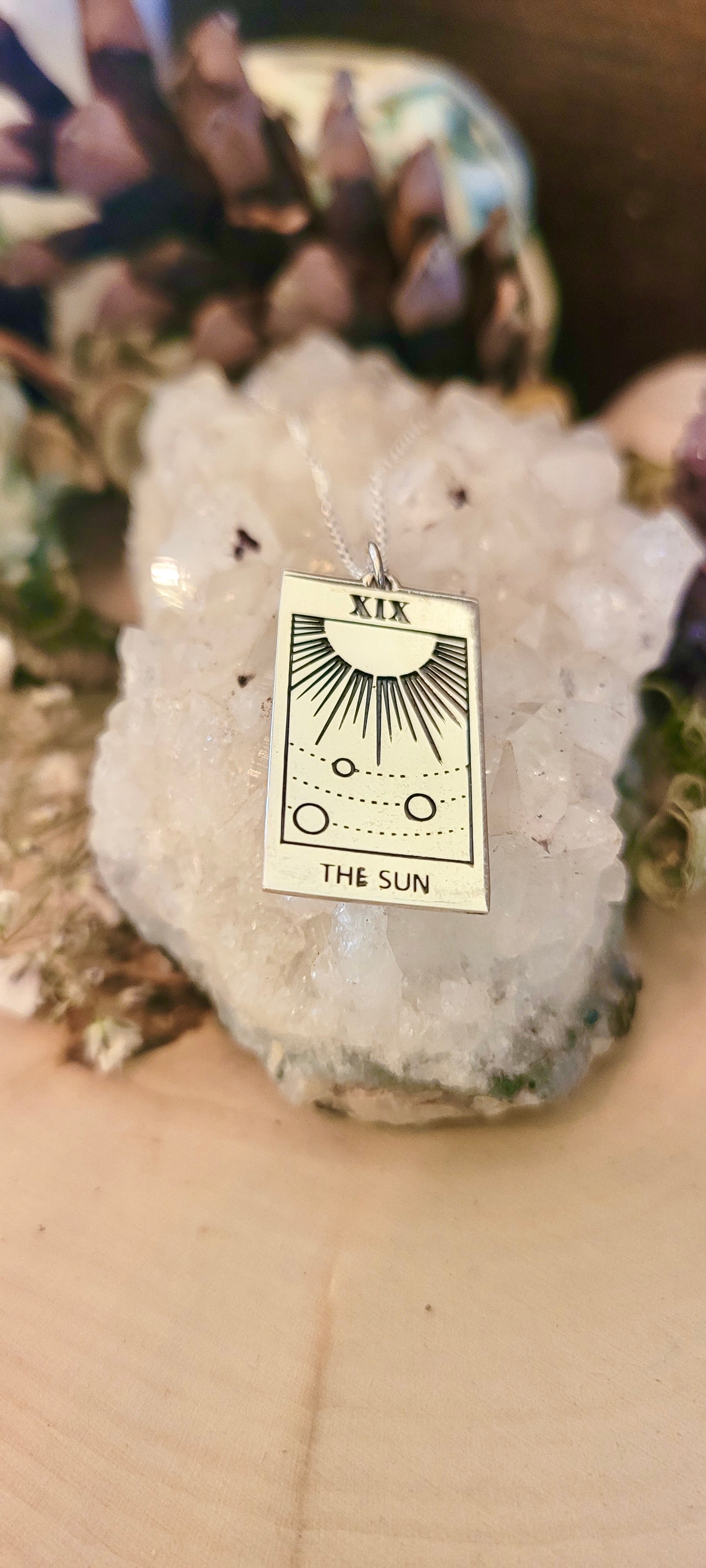 Tarot Necklace Collection - The Sun