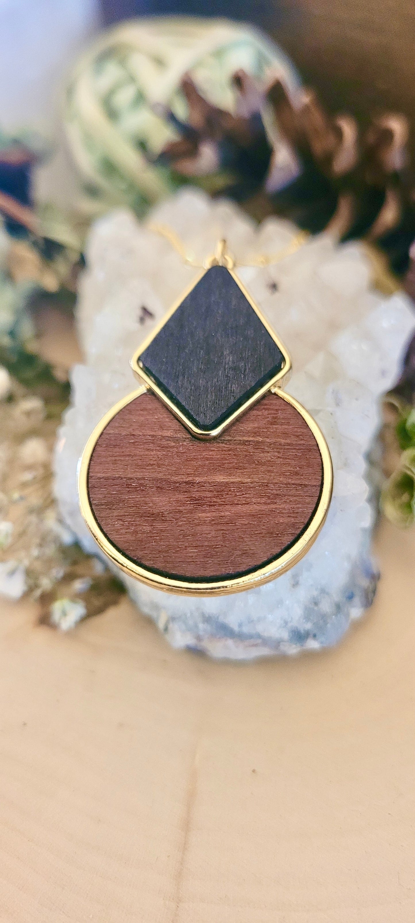 Wooden Necklace Collection  - Hope