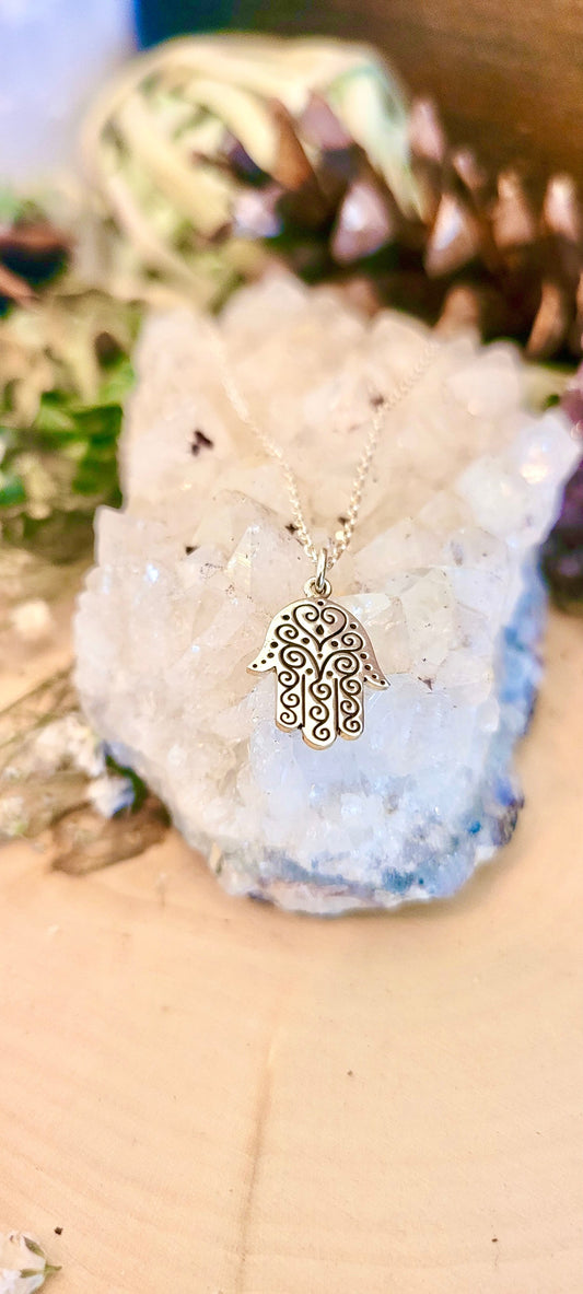 Filiagree Hamsa Hand 