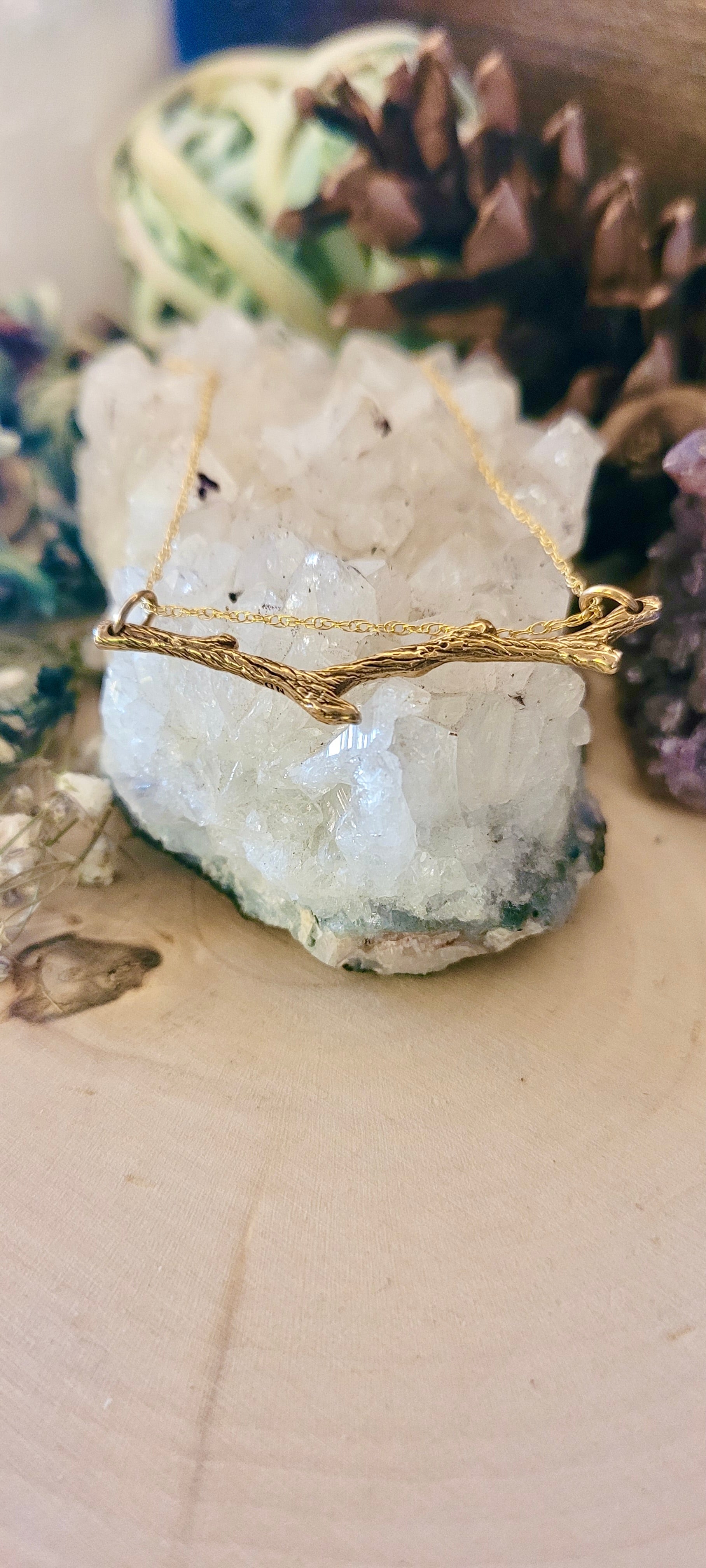 Textured Branch Gold