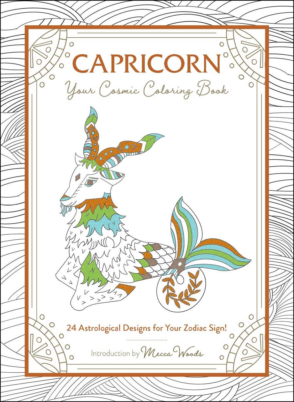 Capricorn Cosmic Coloring Book