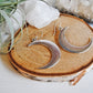Moon goddess earrings