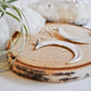 Moon goddess earrings