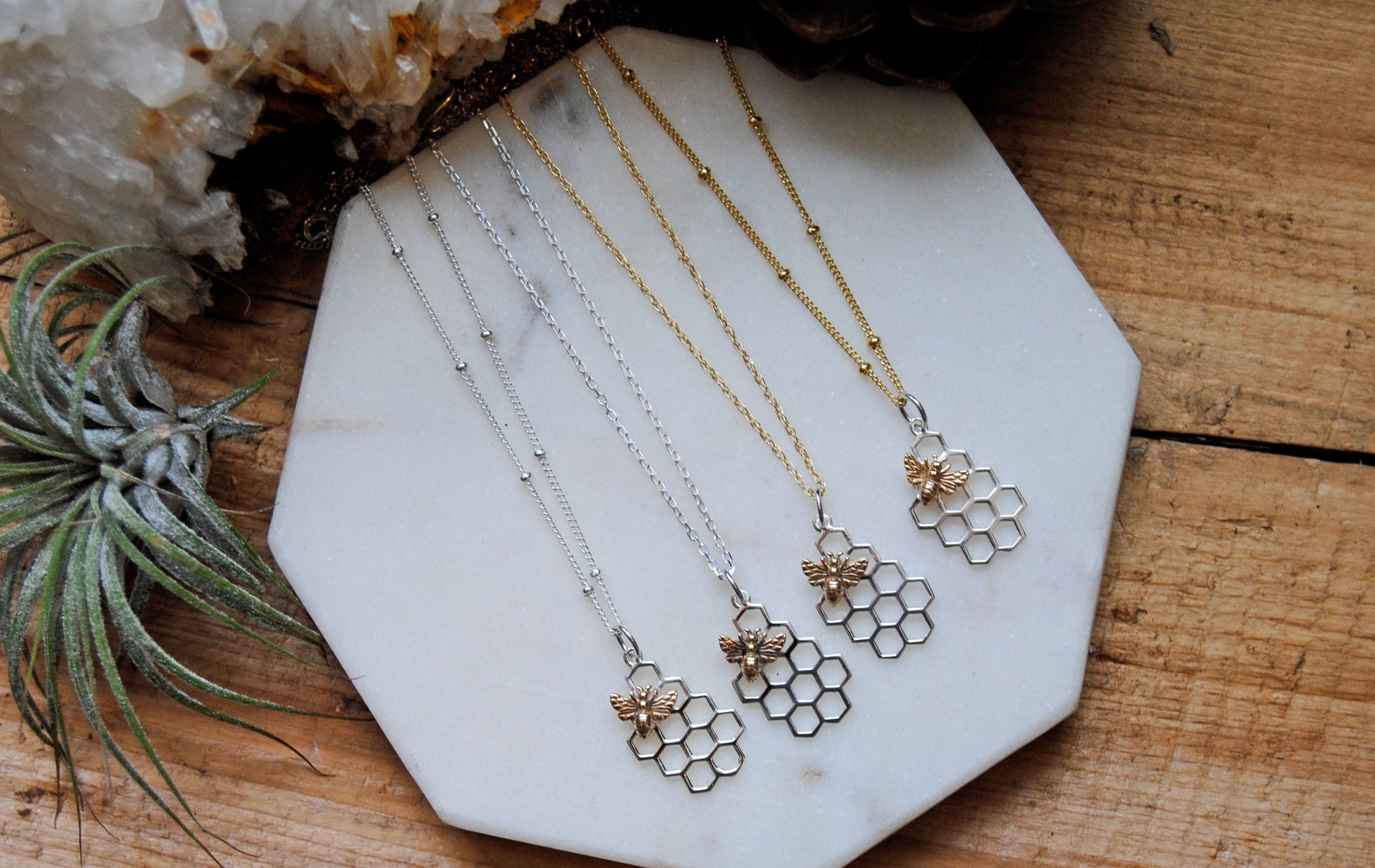 Classic Honey Bee Necklace