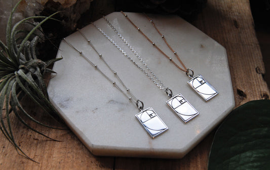 Solid Fibonacci Necklace