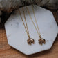 Petite Gold Elephant Necklace