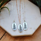 Etched Tall Pine Necklace