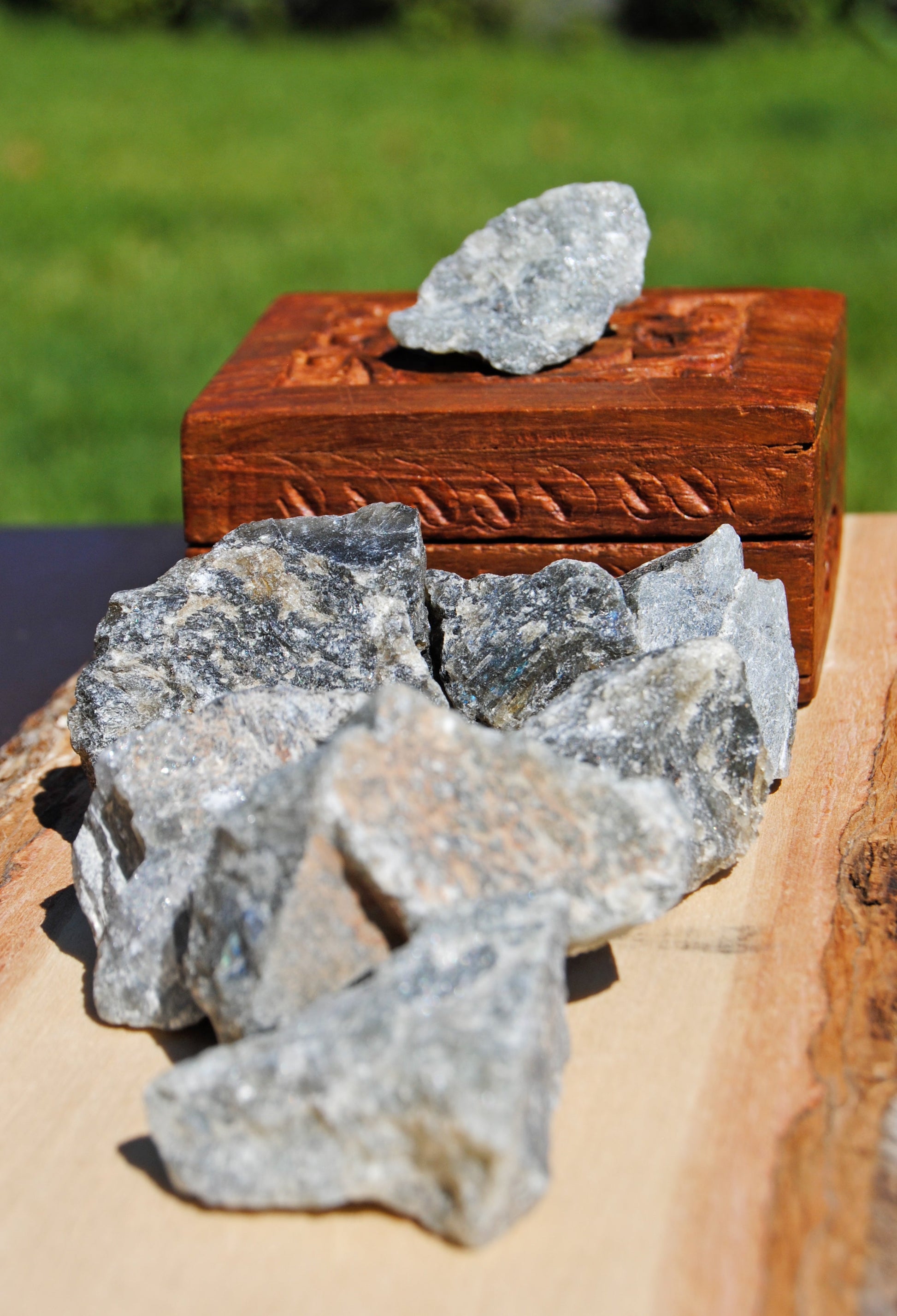 Raw Labradorite