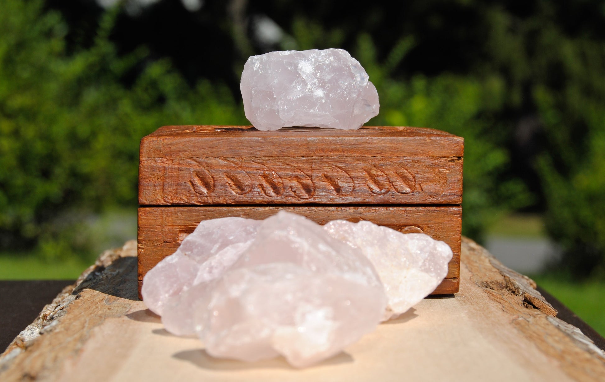 Raw Rose Quartz