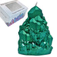 Emerald Shaped Candle