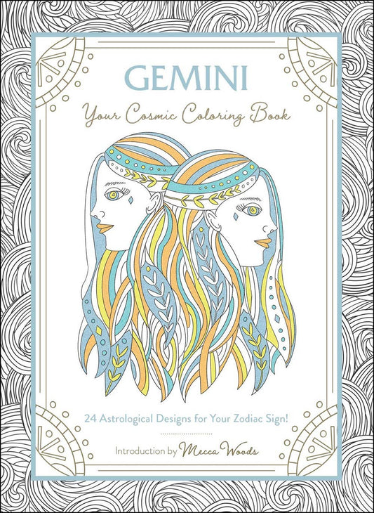 Gemini Cosmic Coloring Book