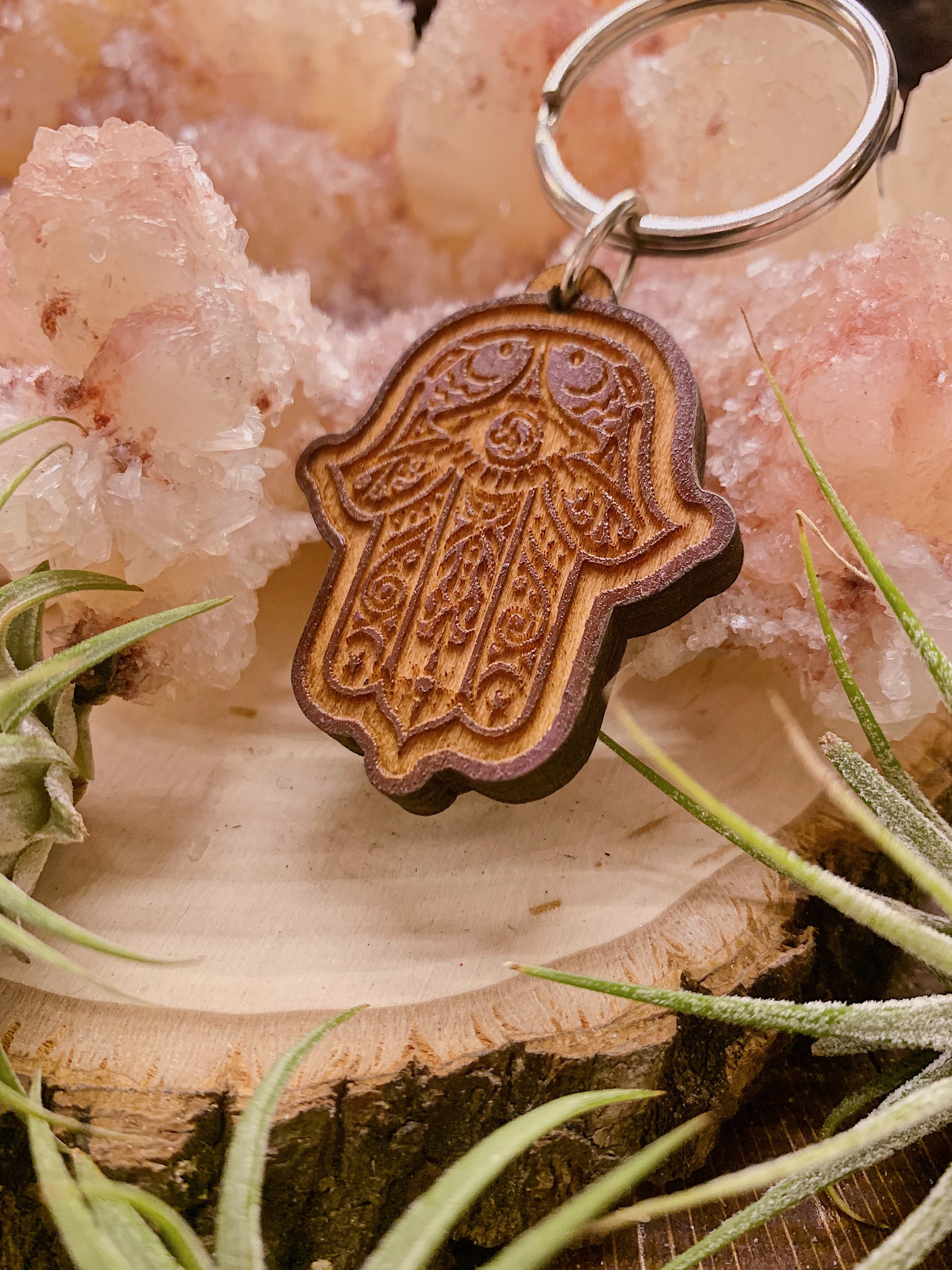 Hamsa Key Chain