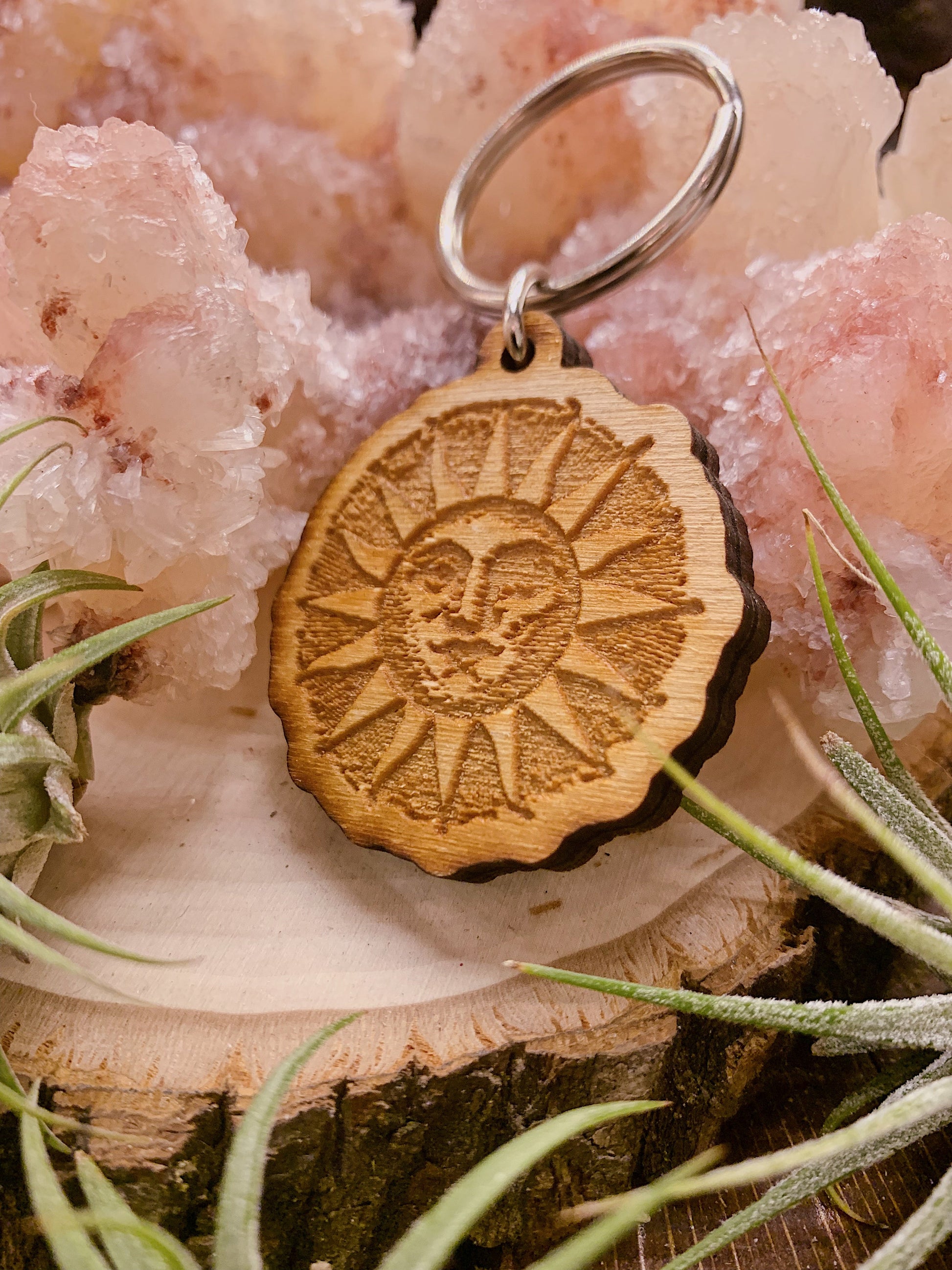 Sun Key Chain