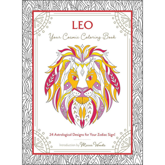 Leo Cosmic Coloring Book