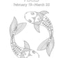Pisces Cosmic Coloring Book