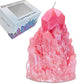 Rose Quartz Shaped Candle