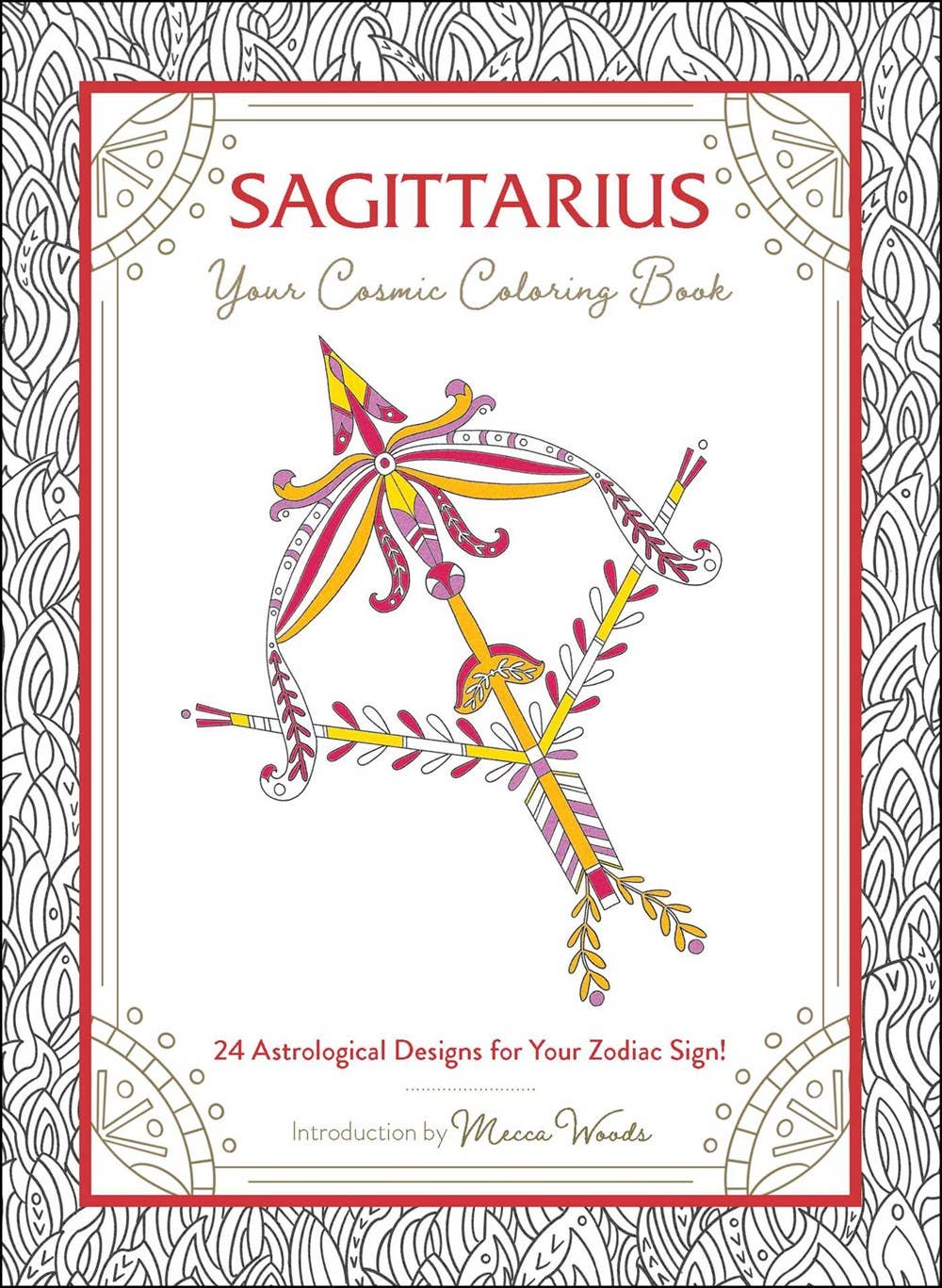 Sagittarius Cosmic Coloring Book