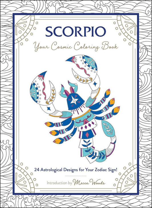 Scorpio Cosmic Coloring Book