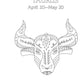 Taurus Cosmic Coloring Book