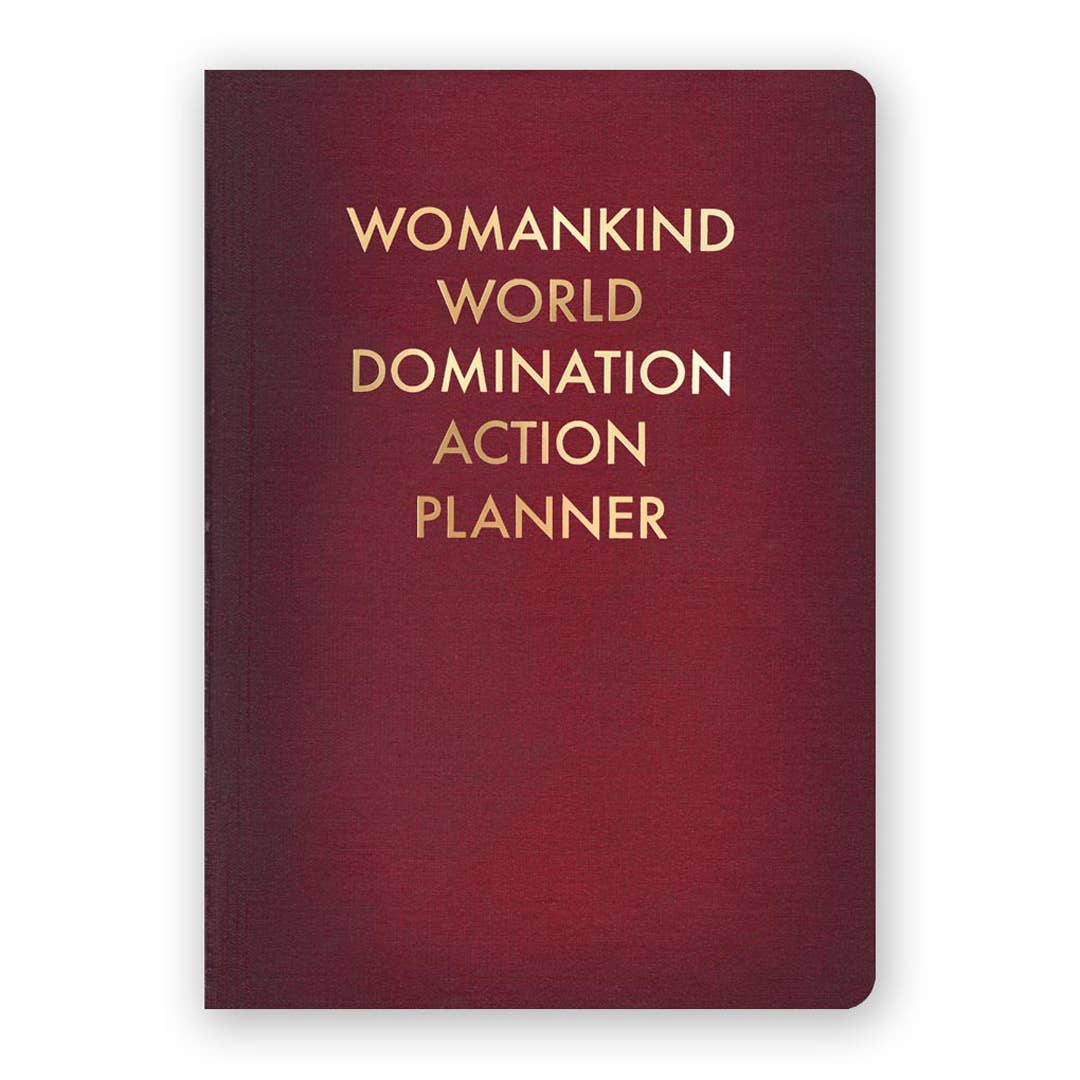 Womankind World Domination Action Planner Journal