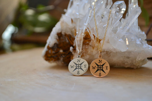 Compass necklace